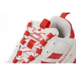 Balenciaga x adidas Triple S White Red IF0166