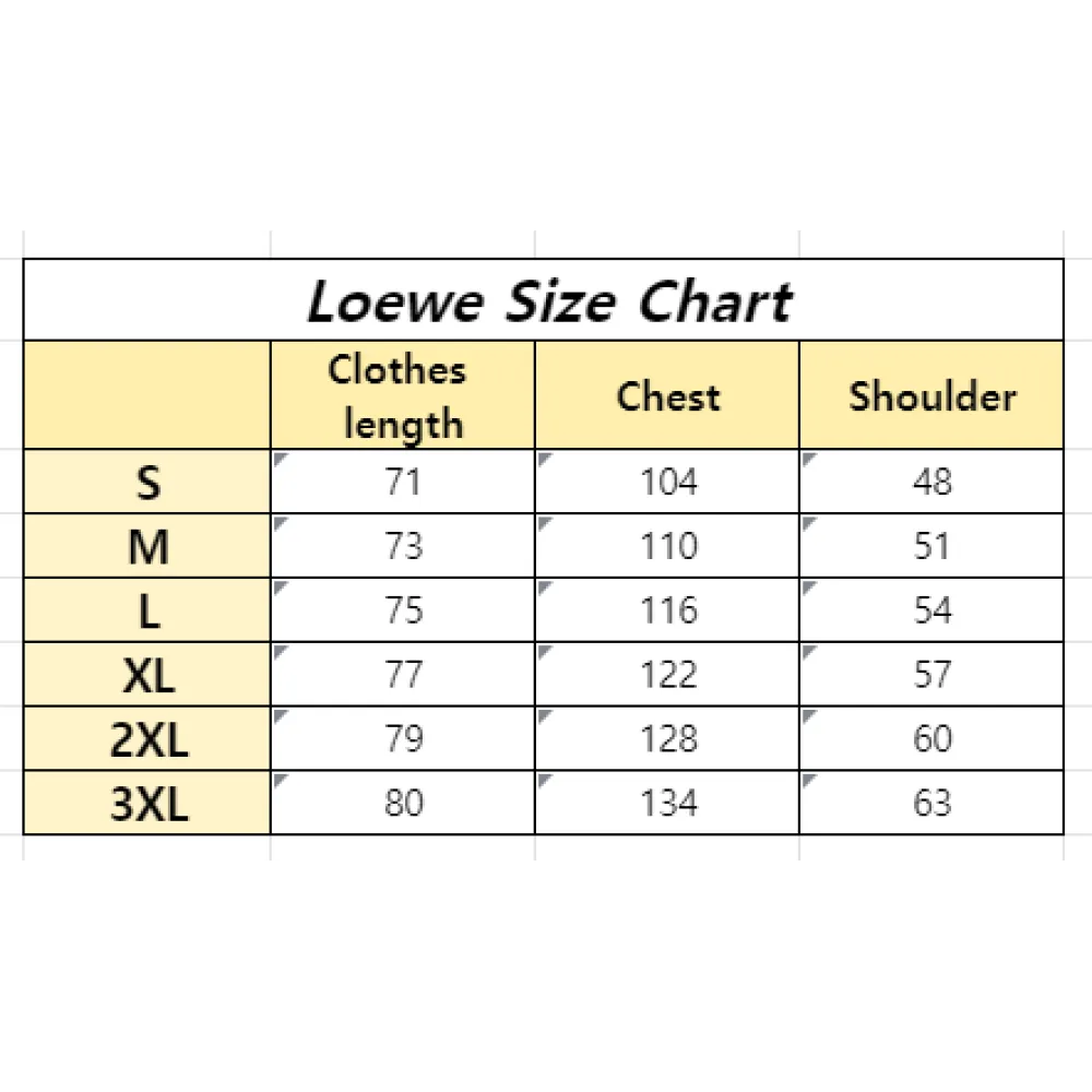 Loewe T-Shirt  205287