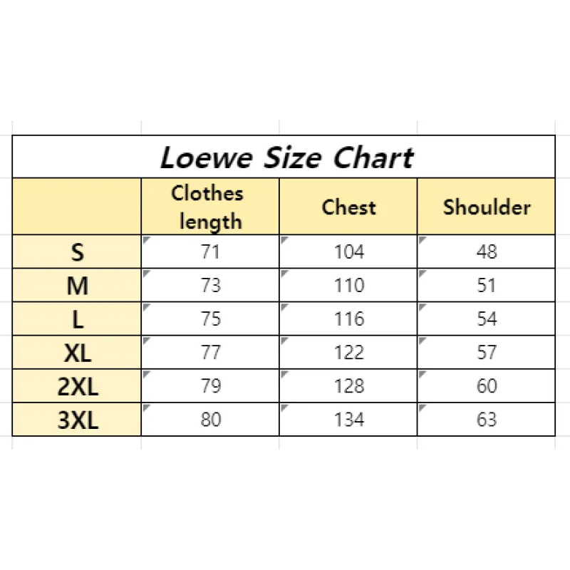 Loewe T-Shirt  205332