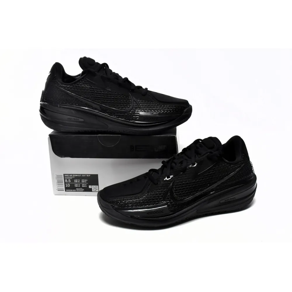 Nike Air Zoom G.T. Cut White Laser All Black  DM5039- 002