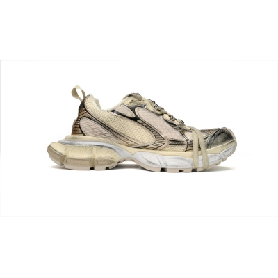  Balenciaga 3XL Sneaker in Black Gray White Gold  734734 W3XL2 9110  02