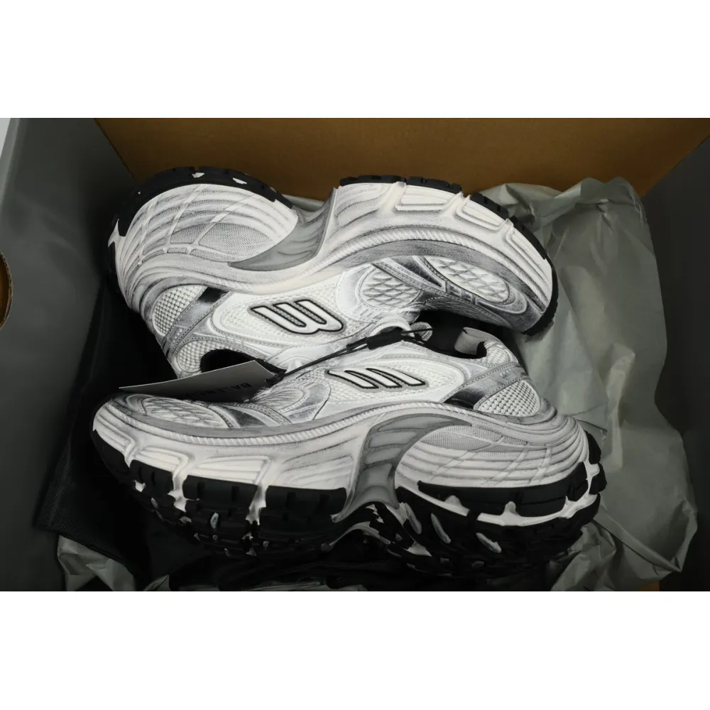  Balenciaga Cargo White and Black 784342 W2MV2 9110 