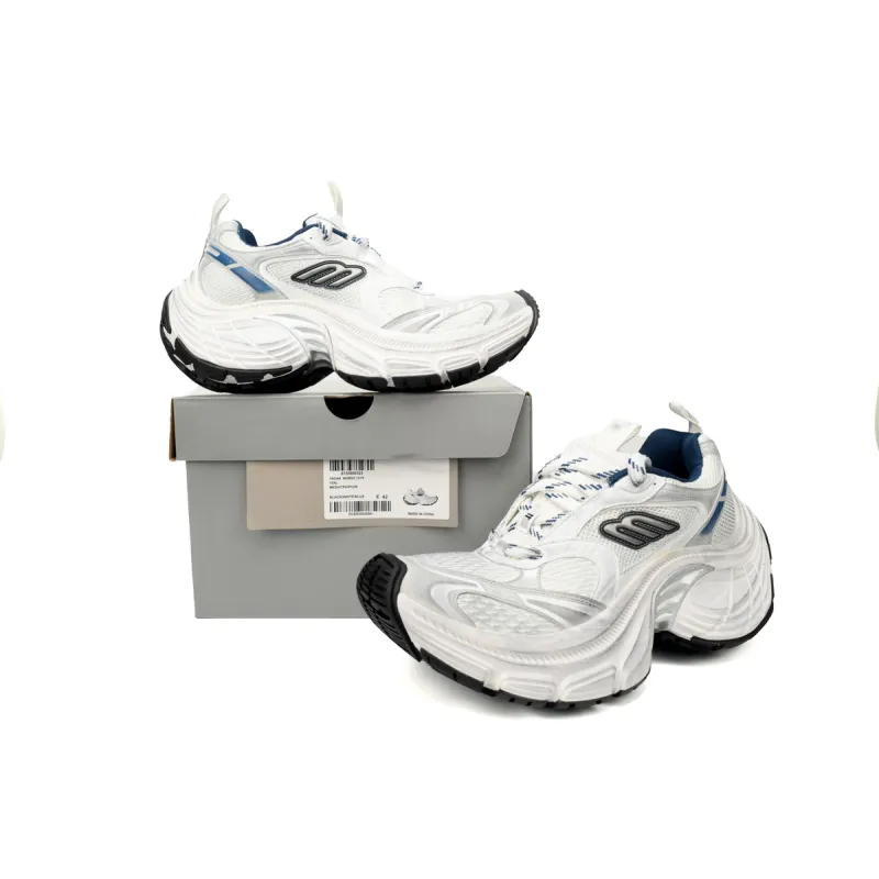  Balenciaga Cargo White Black Blue 784342 W2MV2 1219