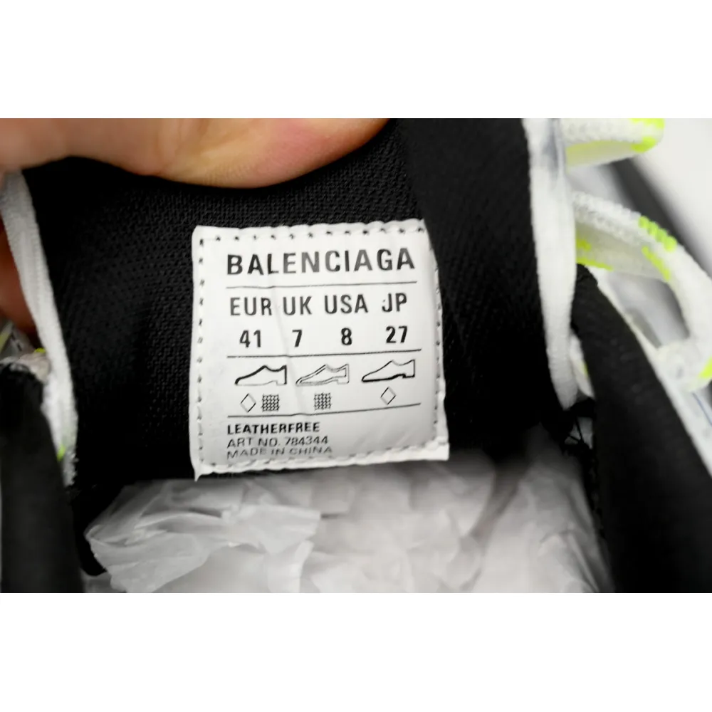  Balenciaga Cargo White Blue Fluorescent Green 784342 W2MV2 7019