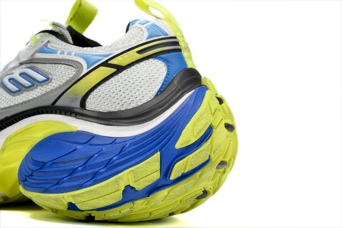  Balenciaga Cargo White Blue Fluorescent Green 784342 W2MV2 7019