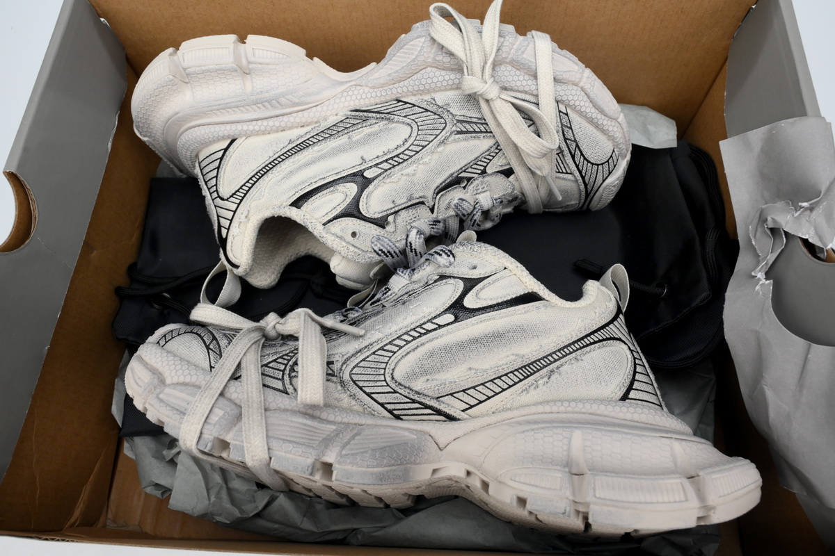  Balenciaga Luminous Blue Canvas White  734731 W3XDC 2002 