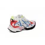  Balenciaga Runner White Blue Red 677402 W3RB6 9645