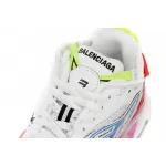  Balenciaga Runner White Blue Red 677402 W3RB6 9645