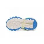  Balenciaga Tess S.Green, White, and Blue 542436 W2BC3 0285 
