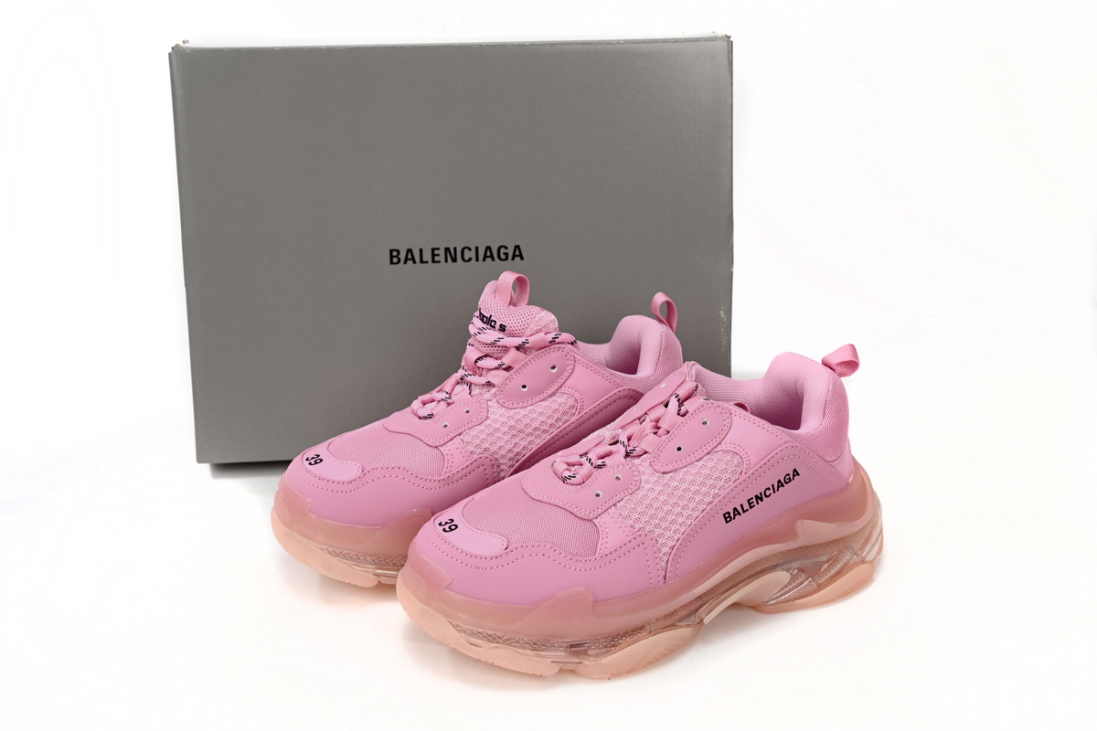  Balenciaga Triple S Pink  544351 W09O1 3820