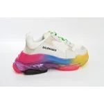  Balenciaga Triple S Rainbow 544351 W09E1 1895
