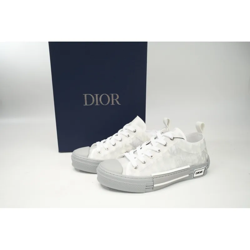  Dior B23 HT Oblique Low Rank Silver Gray  3SN272ZIR 16536