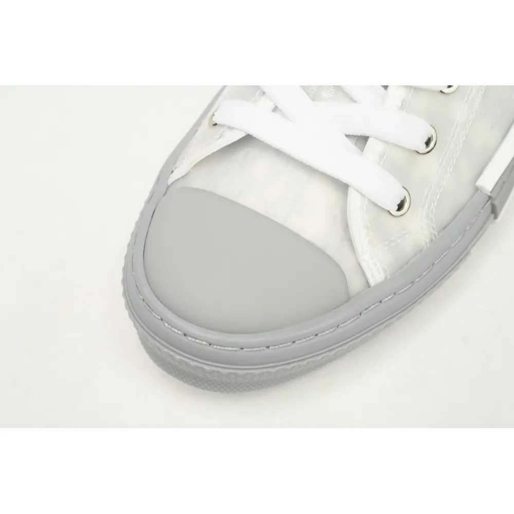  Dior B23 HT Oblique Low Rank Silver Gray  3SN272ZIR 16536