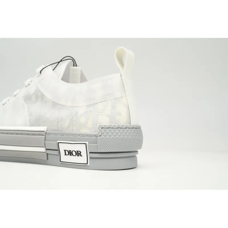  Dior B23 HT Oblique Low Rank Silver Gray  3SN272ZIR 16536