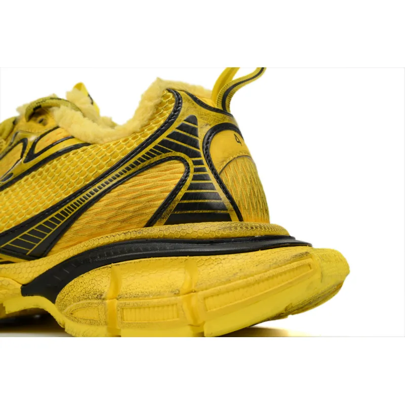 Balenciaga 3XL Sneaker  Yellow Ice Velvet 766034 WSXR2 7010