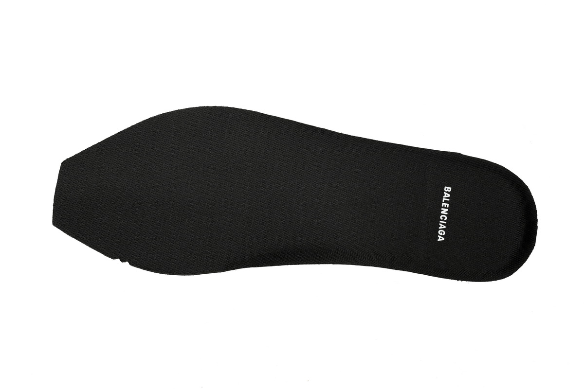 Balenciaga 3XL Sneaker All Black Ice Velvet  734734 W3XL2 1000