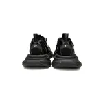 Balenciaga 3XL Sneaker All Black Ice Velvet  734734 W3XL2 1000