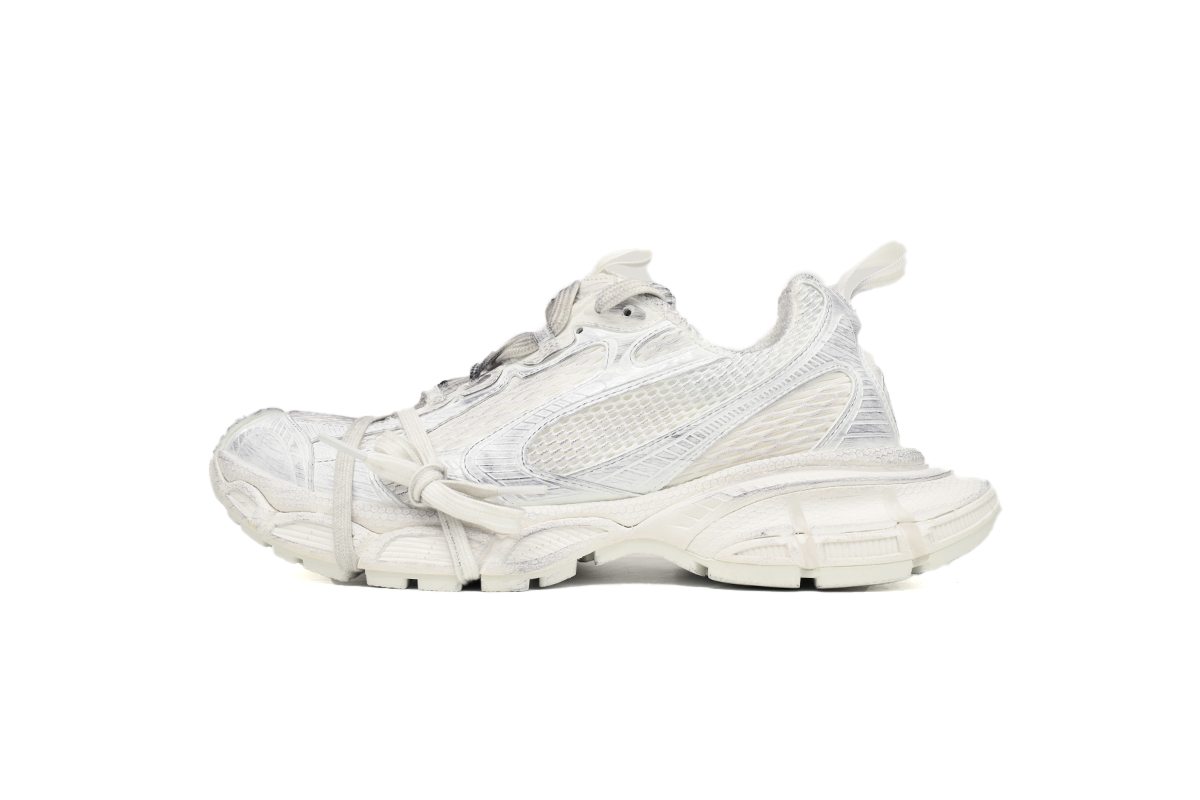 Balenciaga 3XL Sneaker All White  734731 W3XLR 9000