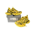 Balenciaga 3XL Sneaker Black Yellow  734733 W3XL2 7010