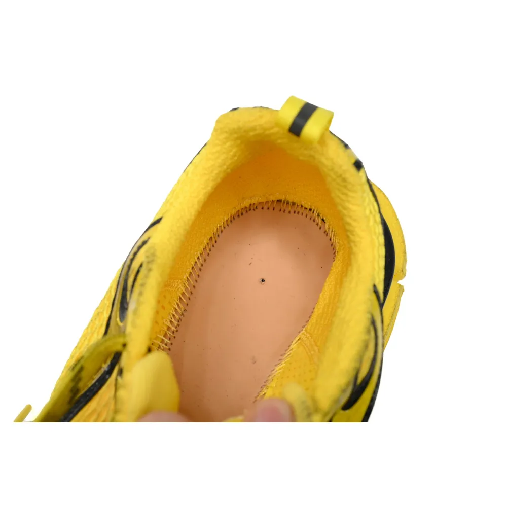 Balenciaga 3XL Sneaker Black Yellow  734733 W3XL2 7010