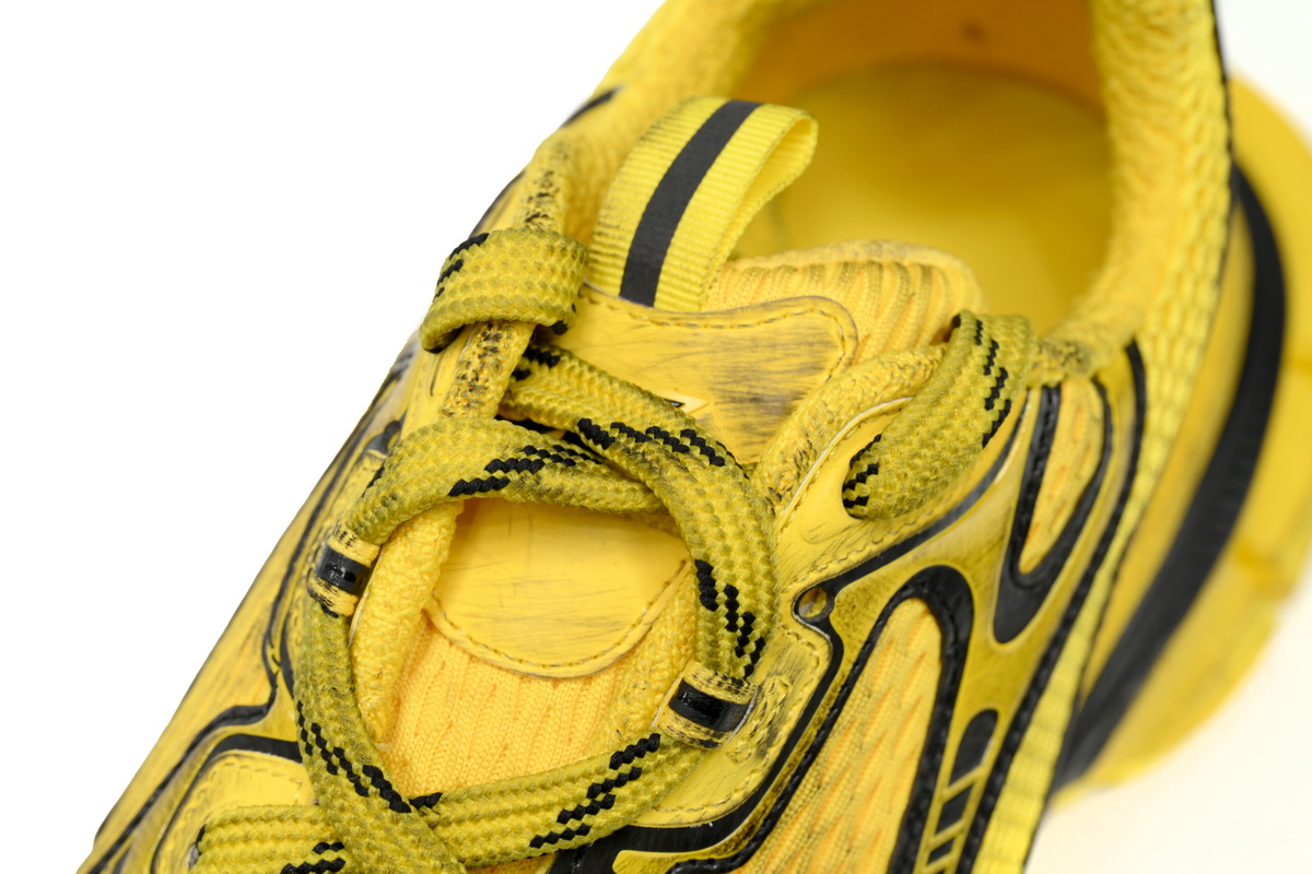 Balenciaga 3XL Sneaker Black Yellow  734733 W3XL2 7010