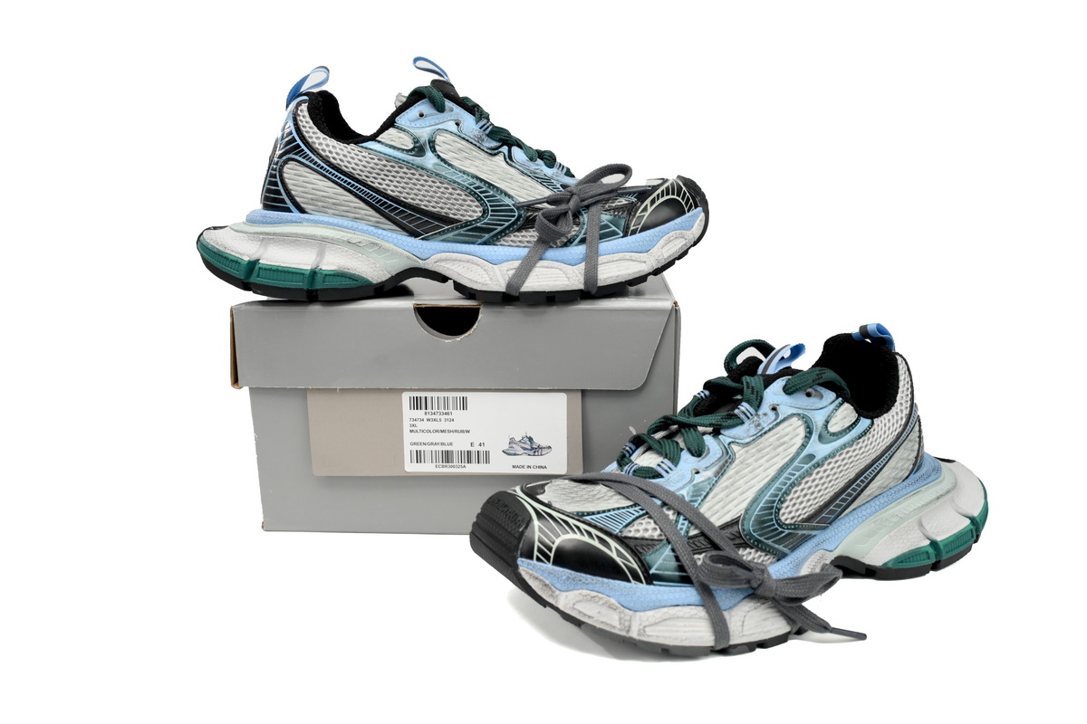 Balenciaga 3XL Sneaker Blue  734734 W3XL6 3124 