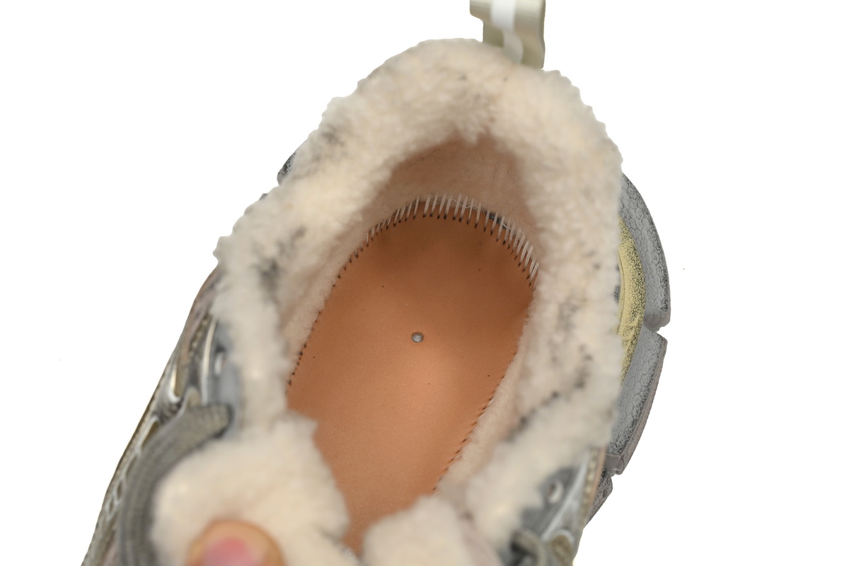 Balenciaga 3XL Sneaker Champagne Ice Velvet 734734 W3XL2 9191 