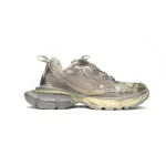 Balenciaga 3XL Sneaker Champagne Ice Velvet 734734 W3XL2 9191 