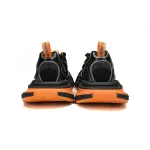 Balenciaga 3XL Sneaker in All Black Orange  734734 W3XL3 1178 