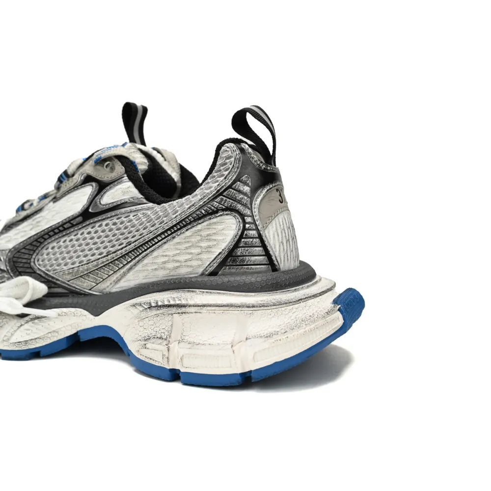 Balenciaga 3XL Sneaker in Black And White Blue   734731 W3XL5 1214 