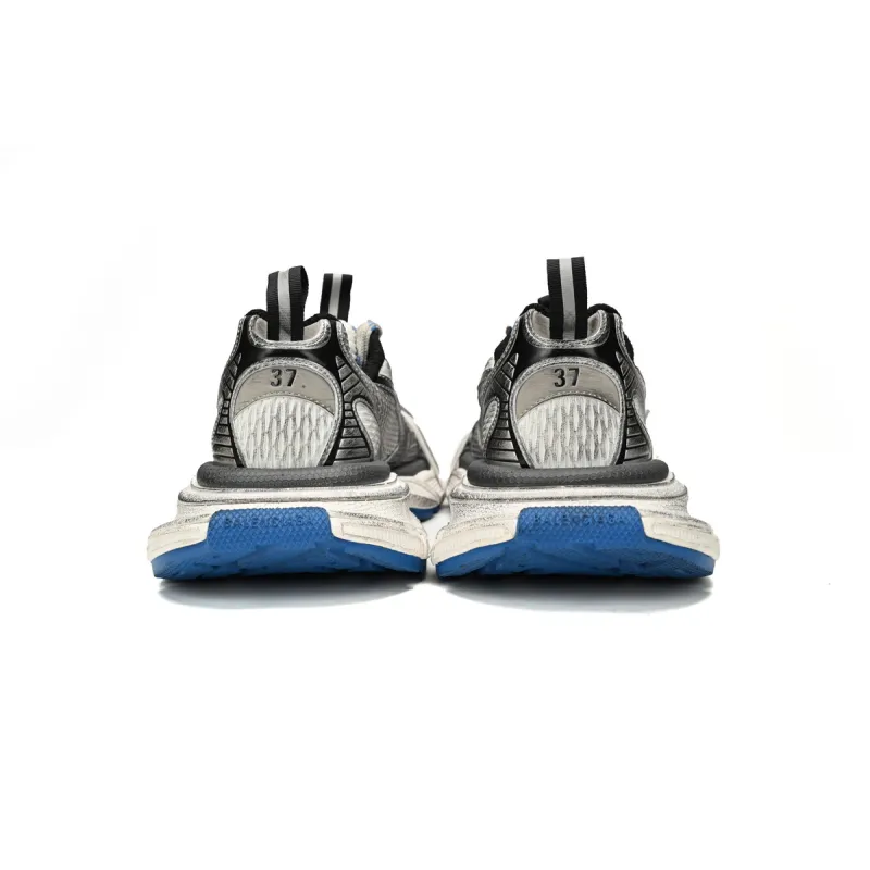 Balenciaga 3XL Sneaker in Black And White Blue   734731 W3XL5 1214 