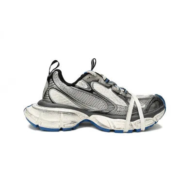 Balenciaga 3XL Sneaker in Black And White Blue   734731 W3XL5 1214  02