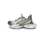 Balenciaga 3XL Sneaker in Black And White Blue   734731 W3XL5 1214 