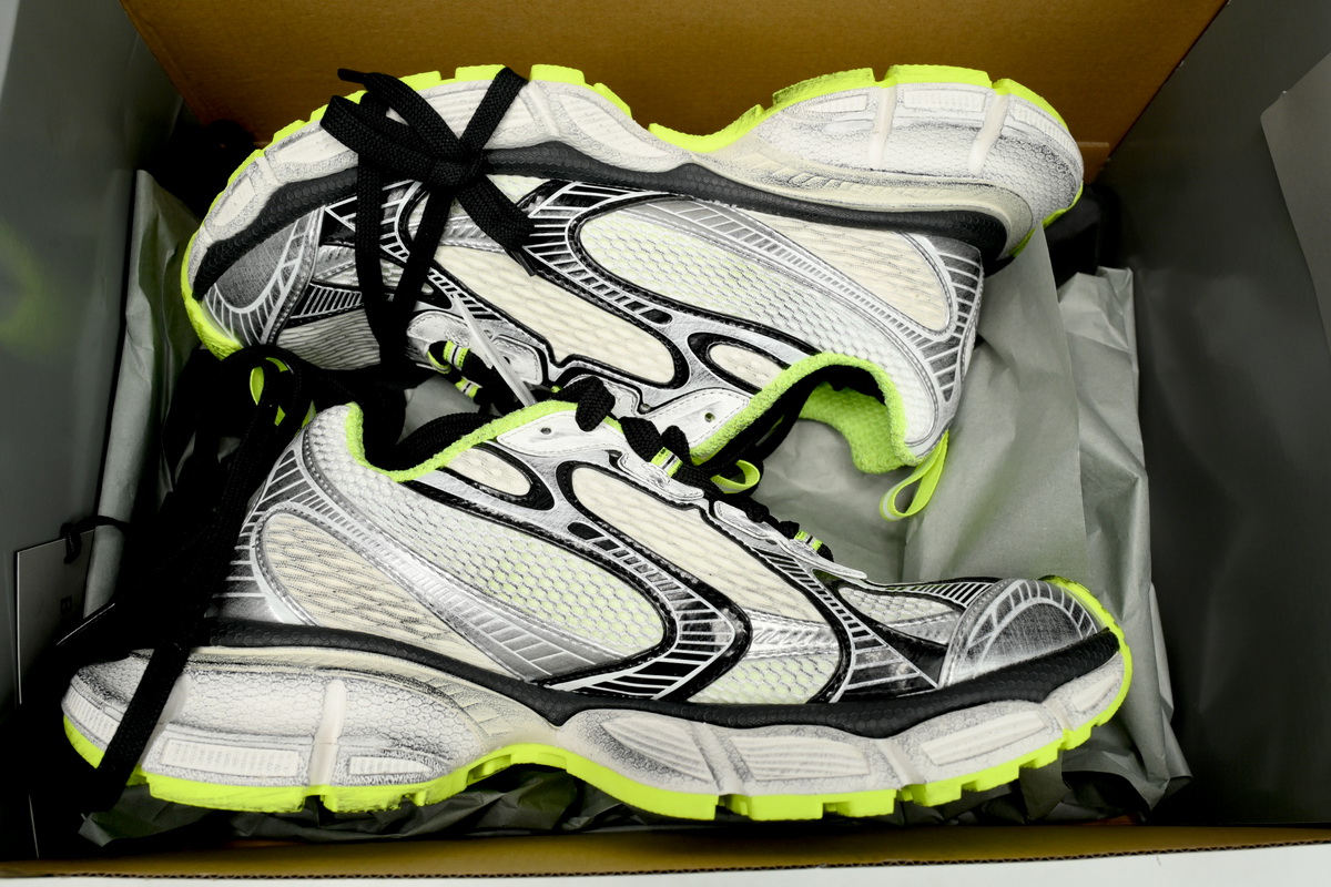 Balenciaga 3XL Sneaker in Black And White Yellow 734734W3XL69031