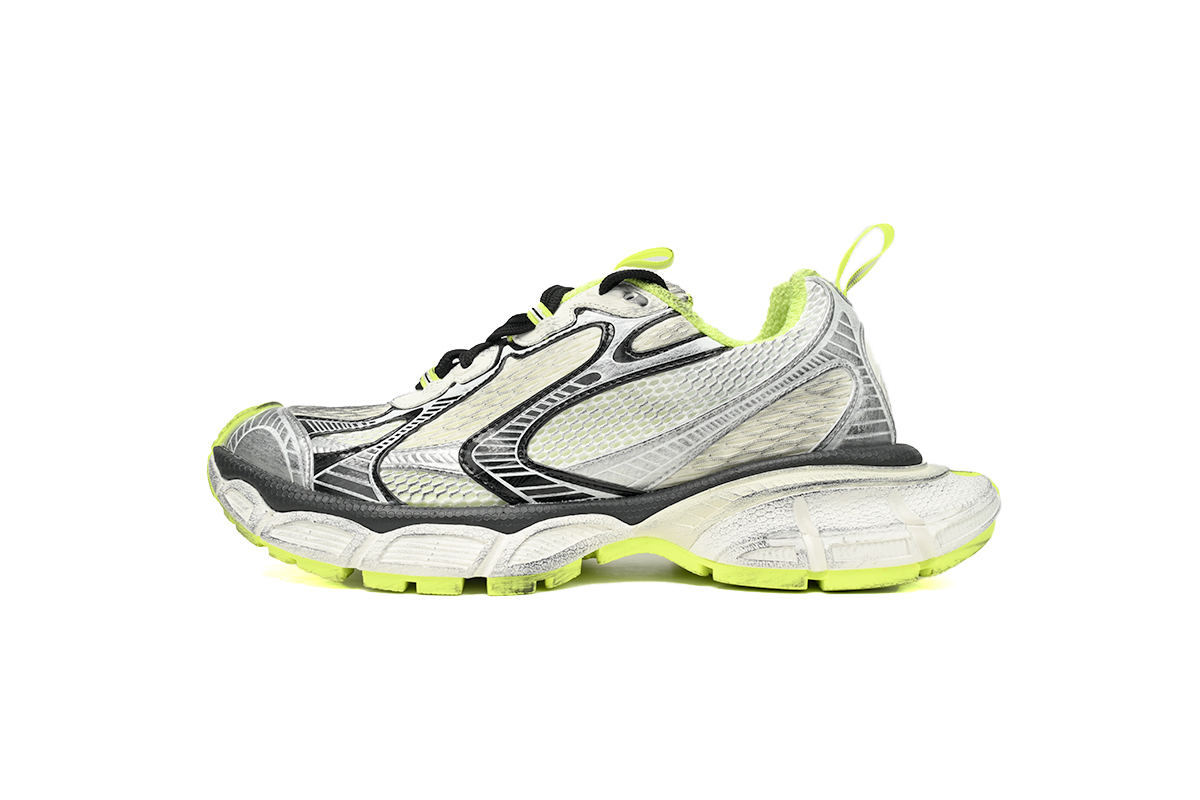 Balenciaga 3XL Sneaker in Black And White Yellow 734734W3XL69031