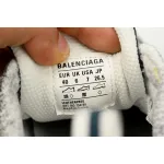 Balenciaga 3XL Sneaker in Silver Blue 734731 W3XLG 7010 
