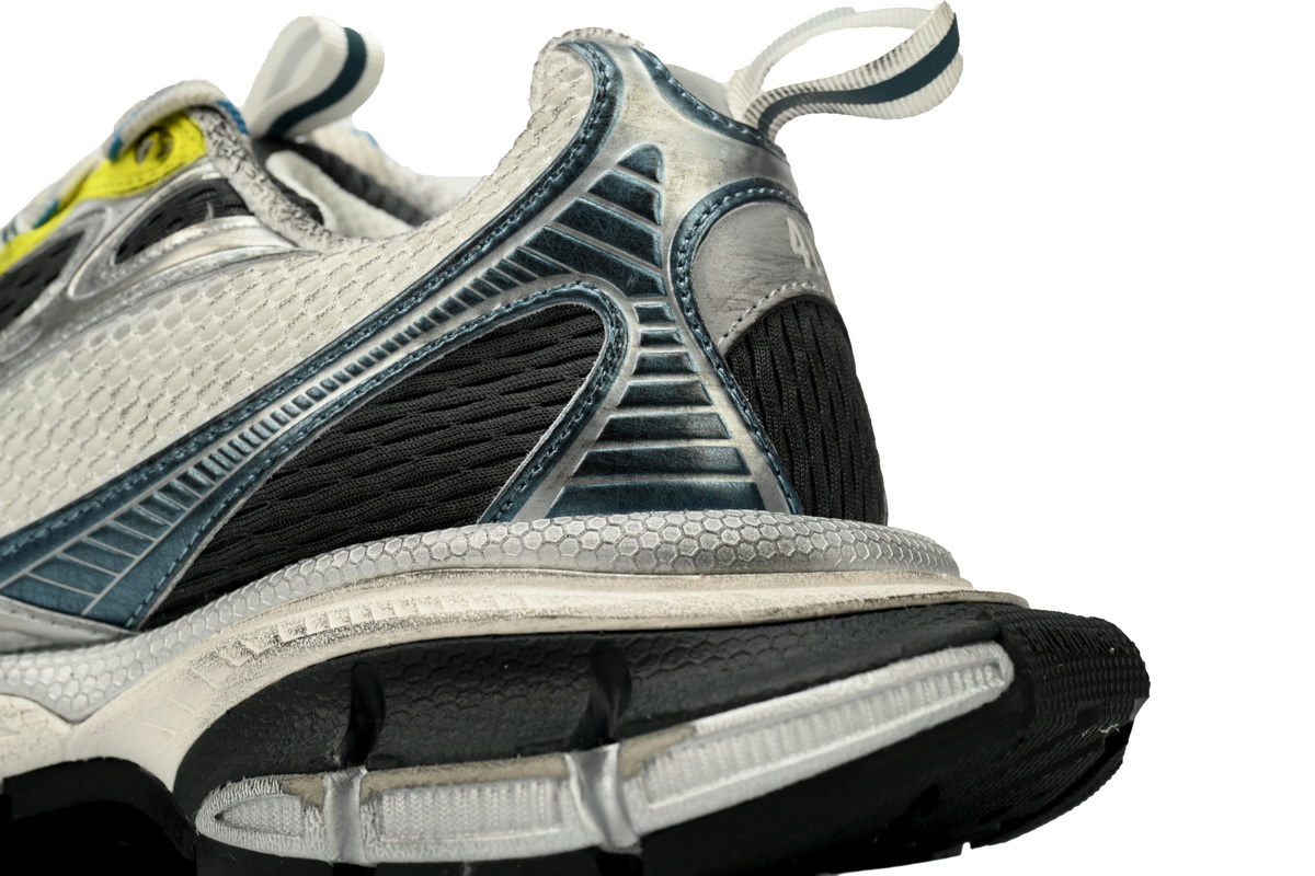 Balenciaga 3XL Sneaker in Silver Blue 734731 W3XLG 7010 