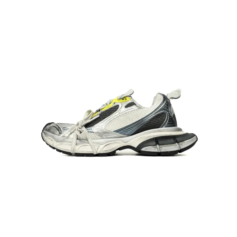 Balenciaga 3XL Sneaker in Silver Blue 734731 W3XLG 7010 