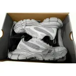 Balenciaga 3XL Sneaker in Silver Light Gray  734734 W3XL6 1281 