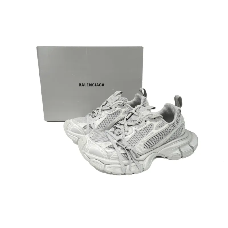 Balenciaga 3XL Sneaker in Silver Light Gray  734734 W3XL6 1281 