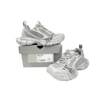 Balenciaga 3XL Sneaker in Silver Light Gray  734734 W3XL6 1281 