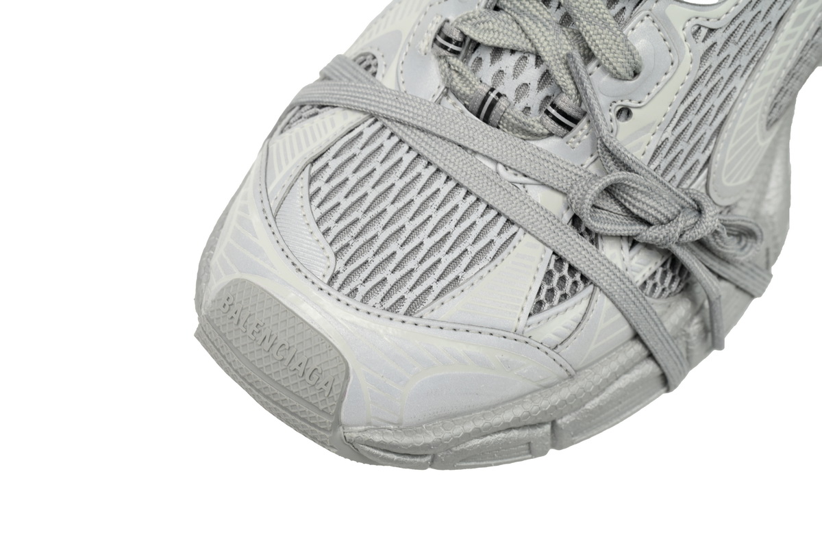 Balenciaga 3XL Sneaker in Silver Light Gray  734734 W3XL6 1281 