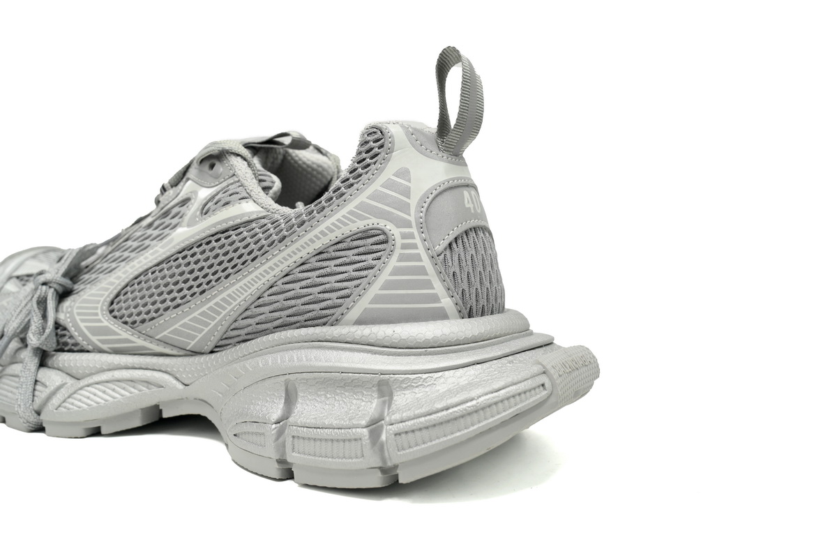 Balenciaga 3XL Sneaker in Silver Light Gray  734734 W3XL6 1281 