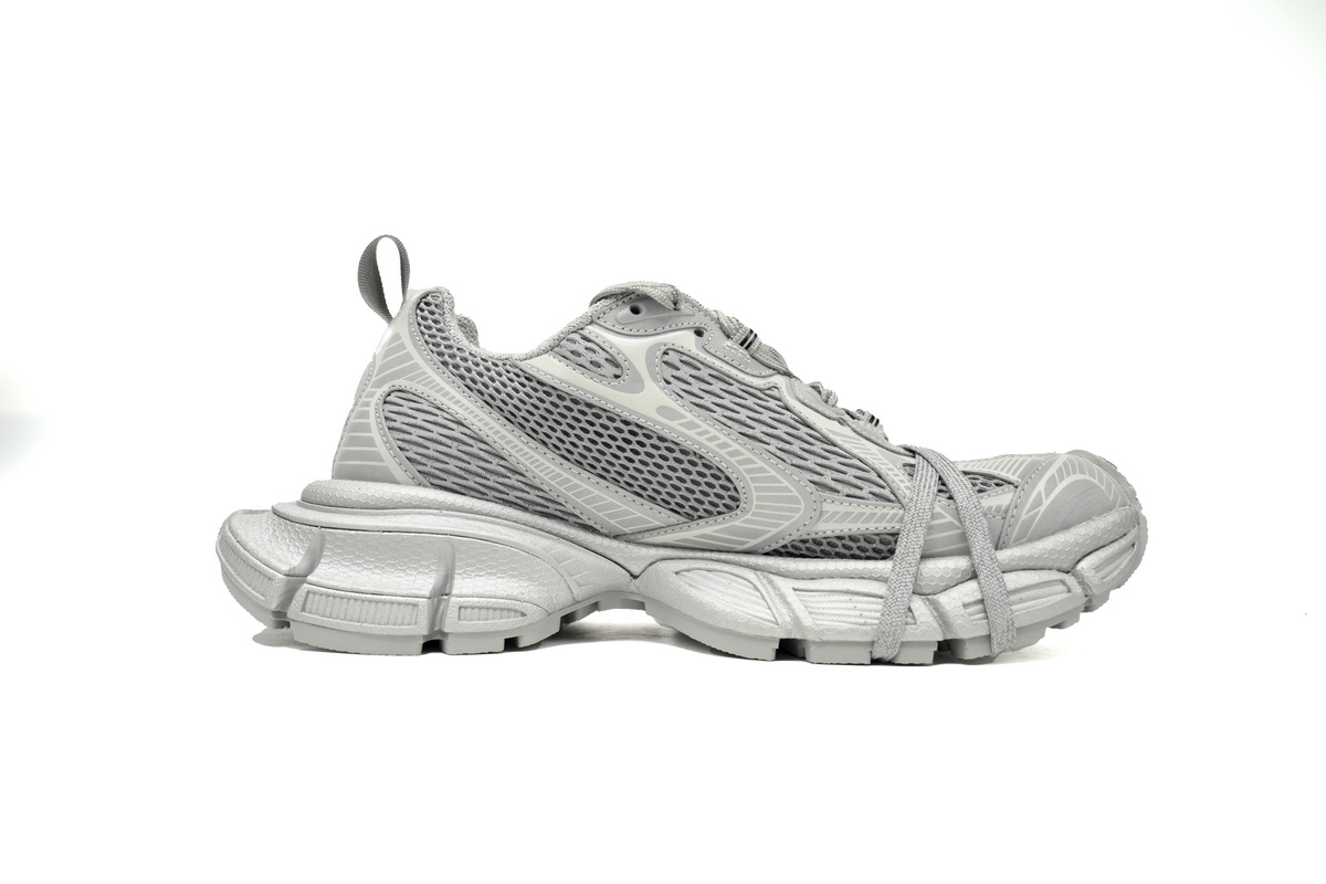 Balenciaga 3XL Sneaker in Silver Light Gray  734734 W3XL6 1281 