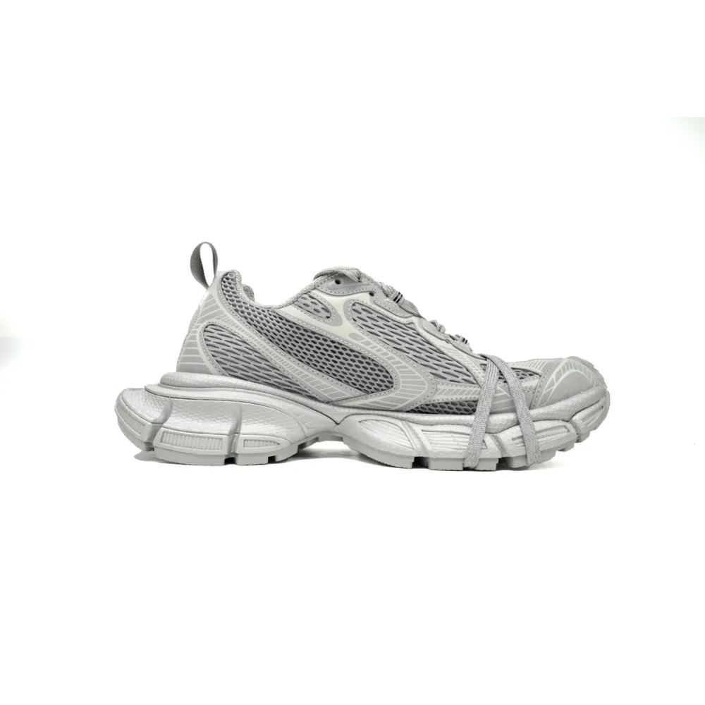 Balenciaga 3XL Sneaker in Silver Light Gray  734734 W3XL6 1281 