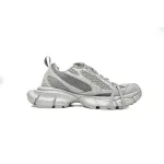 Balenciaga 3XL Sneaker in Silver Light Gray  734734 W3XL6 1281 