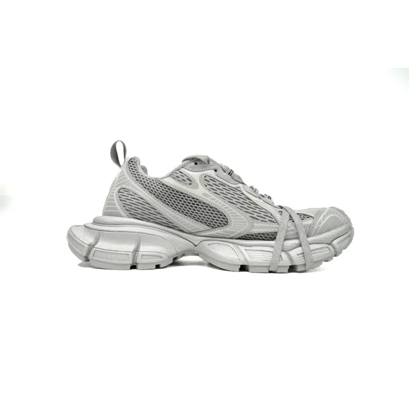 Balenciaga 3XL Sneaker in Silver Light Gray  734734 W3XL6 1281 