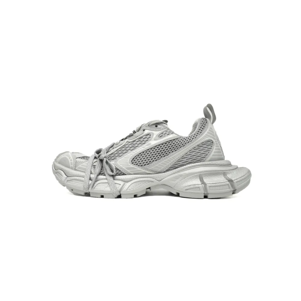 Balenciaga 3XL Sneaker in Silver Light Gray  734734 W3XL6 1281 