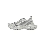 Balenciaga 3XL Sneaker in Silver Light Gray  734734 W3XL6 1281 