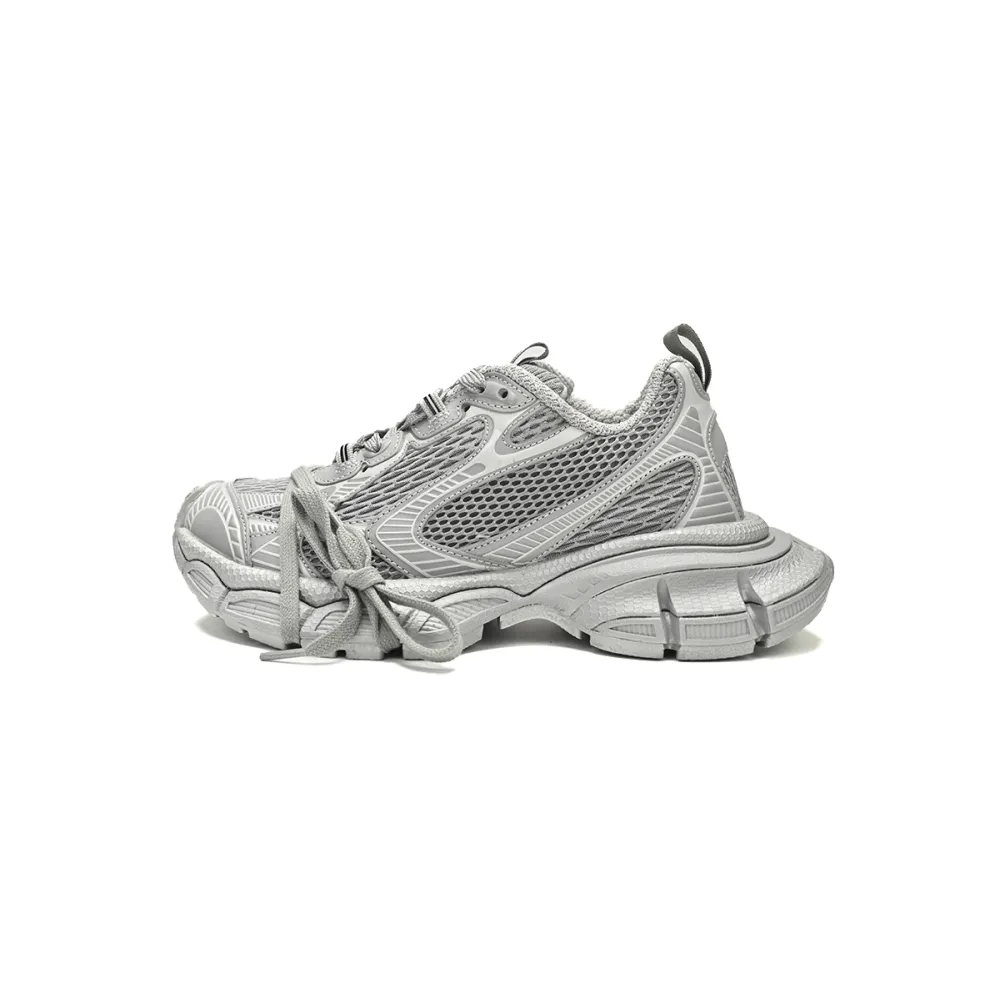Balenciaga 3XL Sneaker in Silver Light Gray  734734 W3XL6 1281 